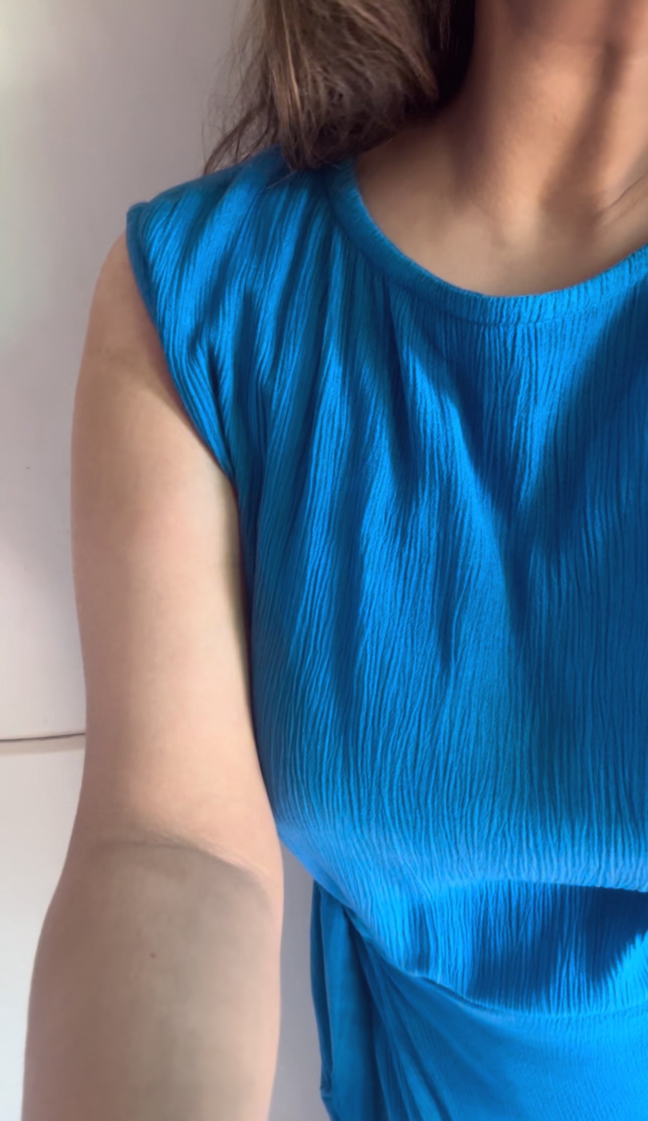 The Indigo Tide Dress : Cobalt Blue Ombre