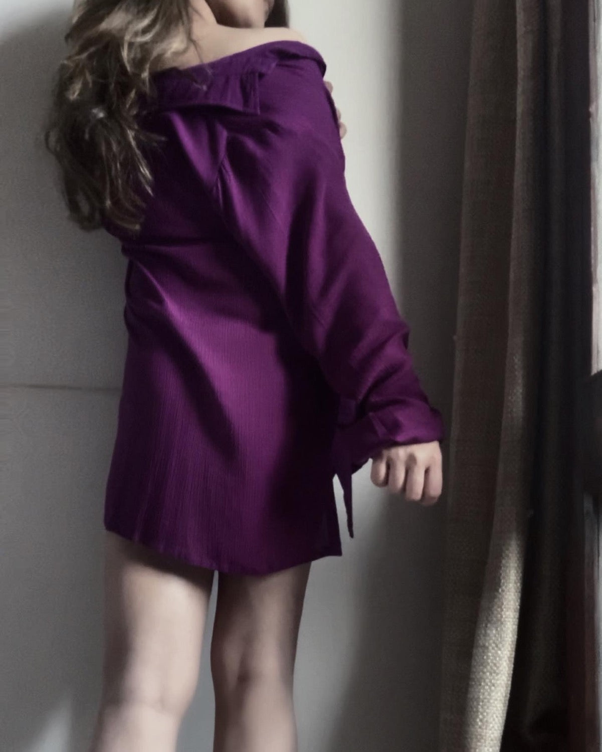 DARK PURPLE SAND SHIRT