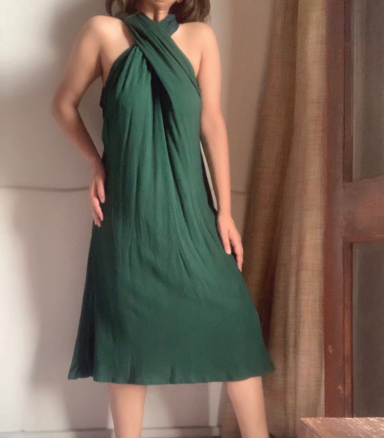 The Poseidon Midi : Forest Green
