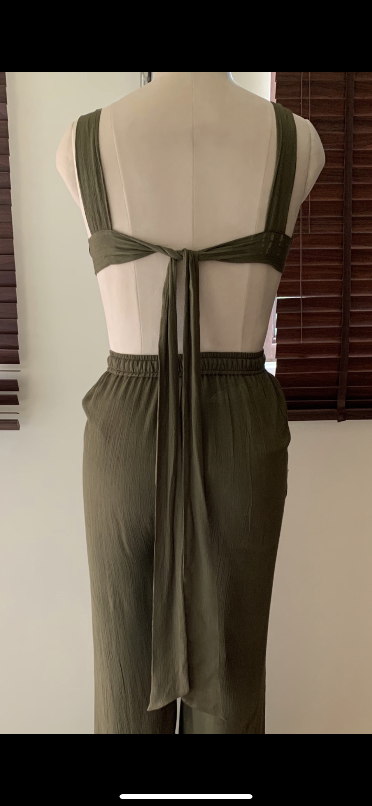 The Sand Set + The Shell Bralette : Olive Ombre