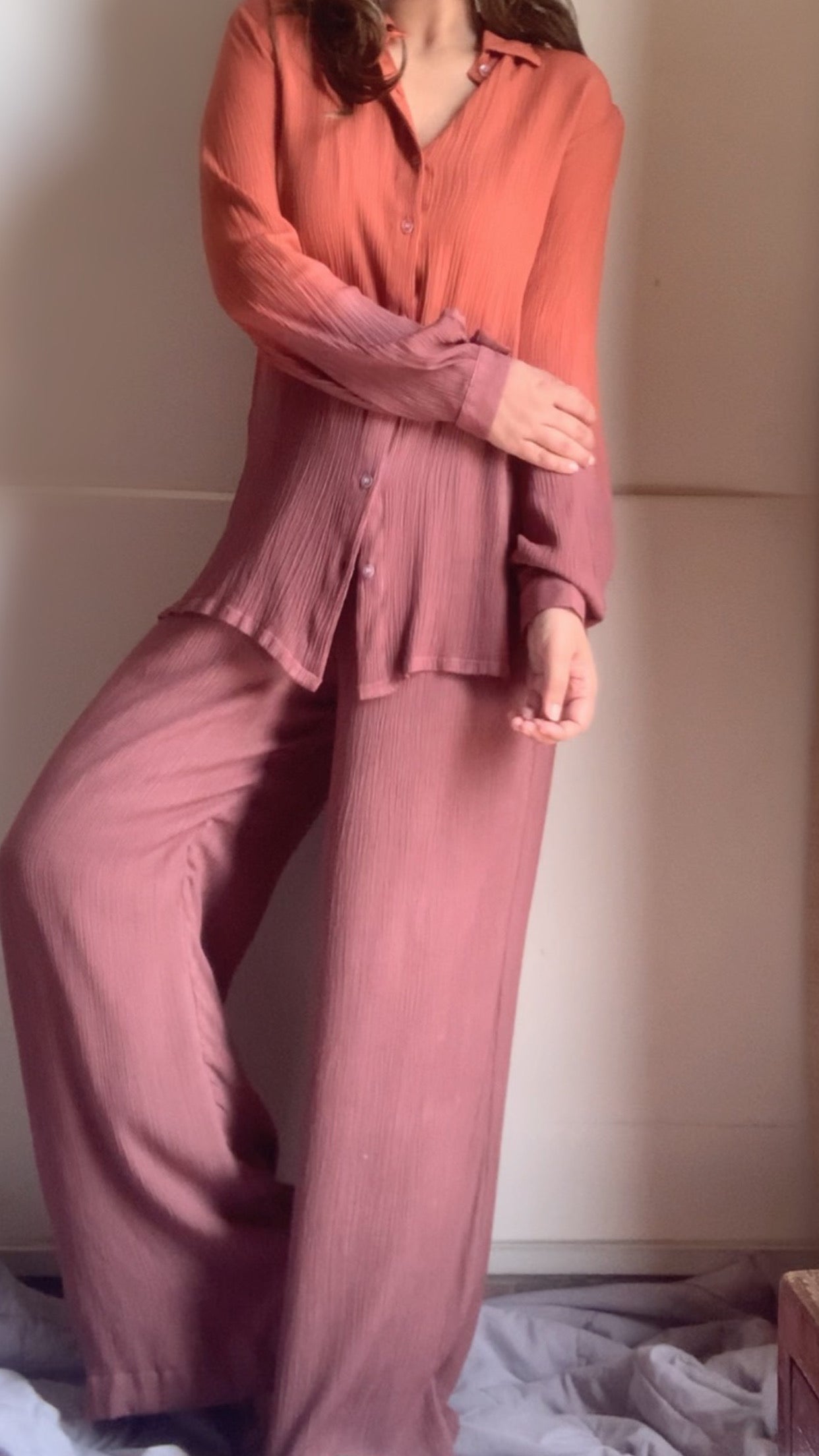 The Sand Set : Orange And Brown Ombré