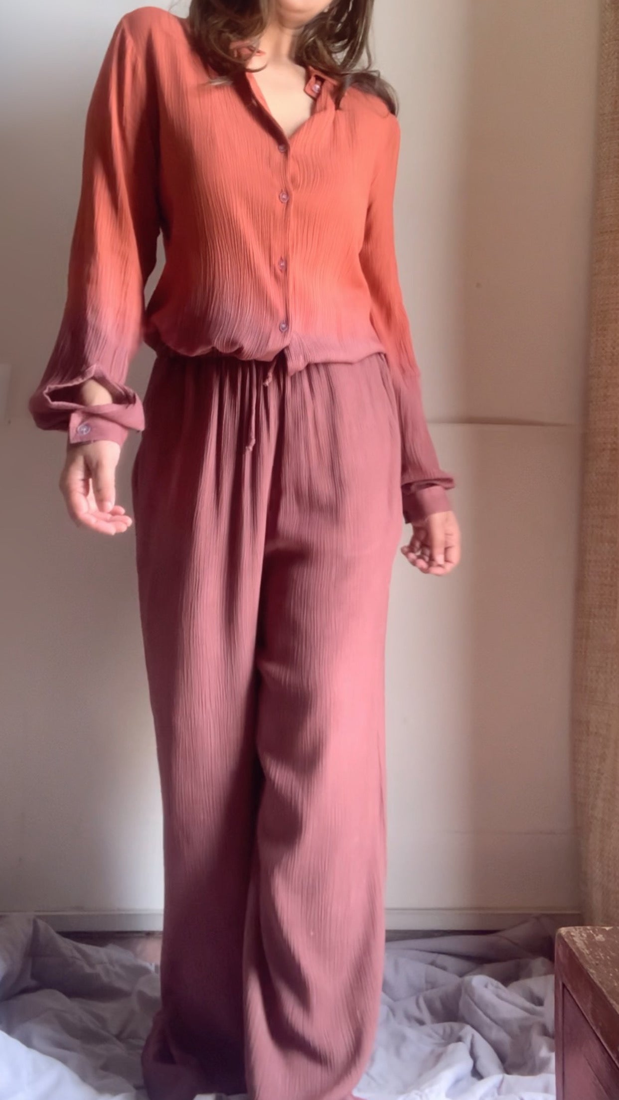 The Sand Set : Orange And Brown Ombré