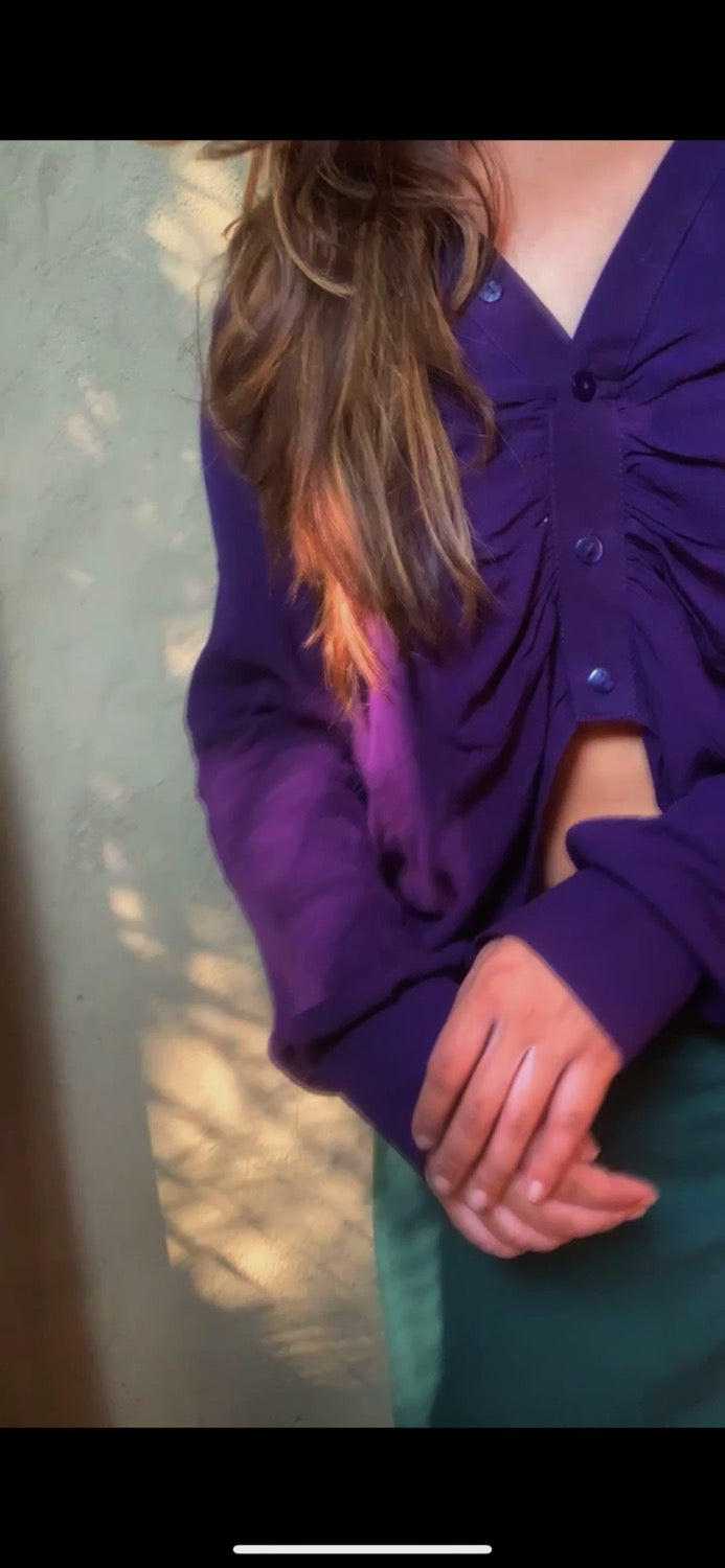 THE SEAHORSE TOP : Purple