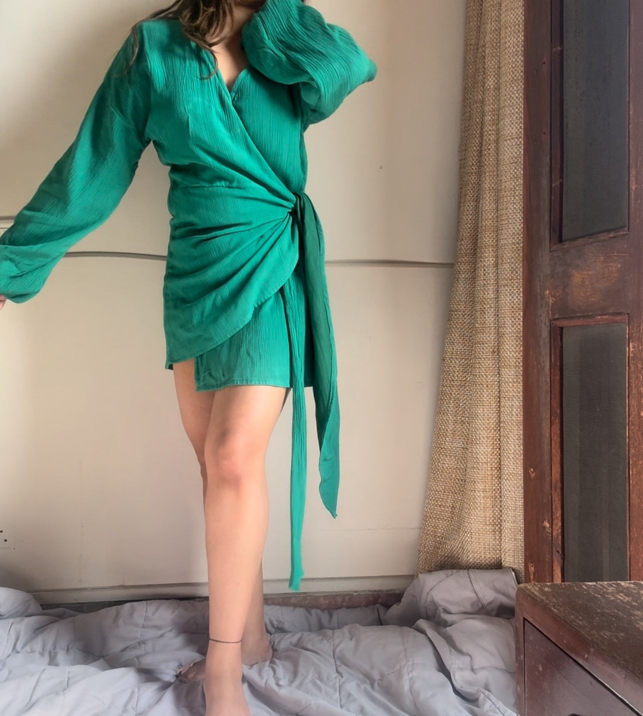 The Meadow Dress : Jade Green