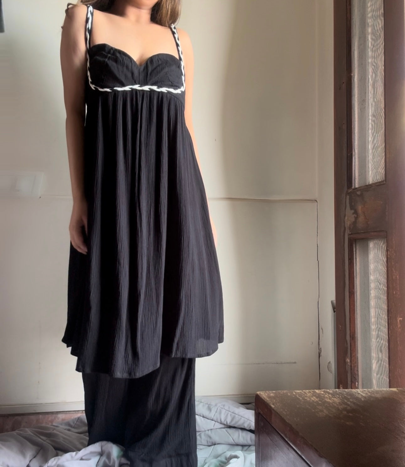 The Ariana Long Set : Black