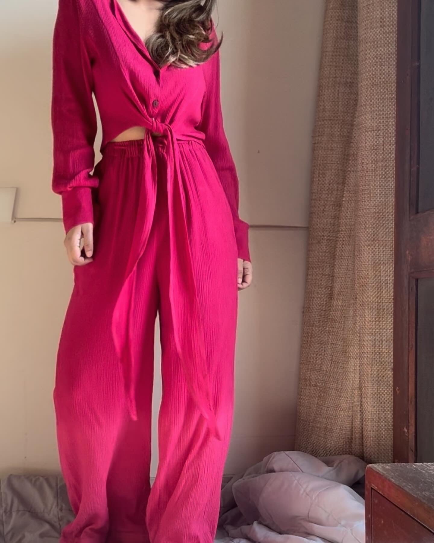 The Palms Eve Set : Fuchsia Ombré