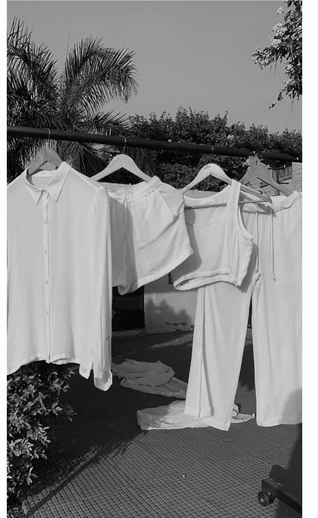 CRINKLED COTTON 4 PIECE SET ~ CUSTOM