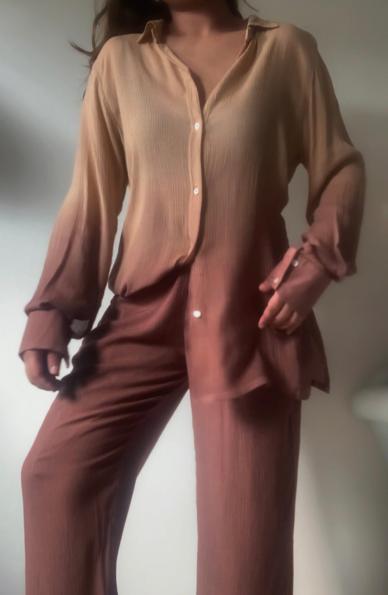 The Mars Set : Beige And Brown Ombré
