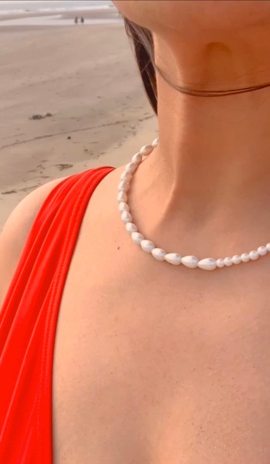 DEW DROPS PEARL STRING