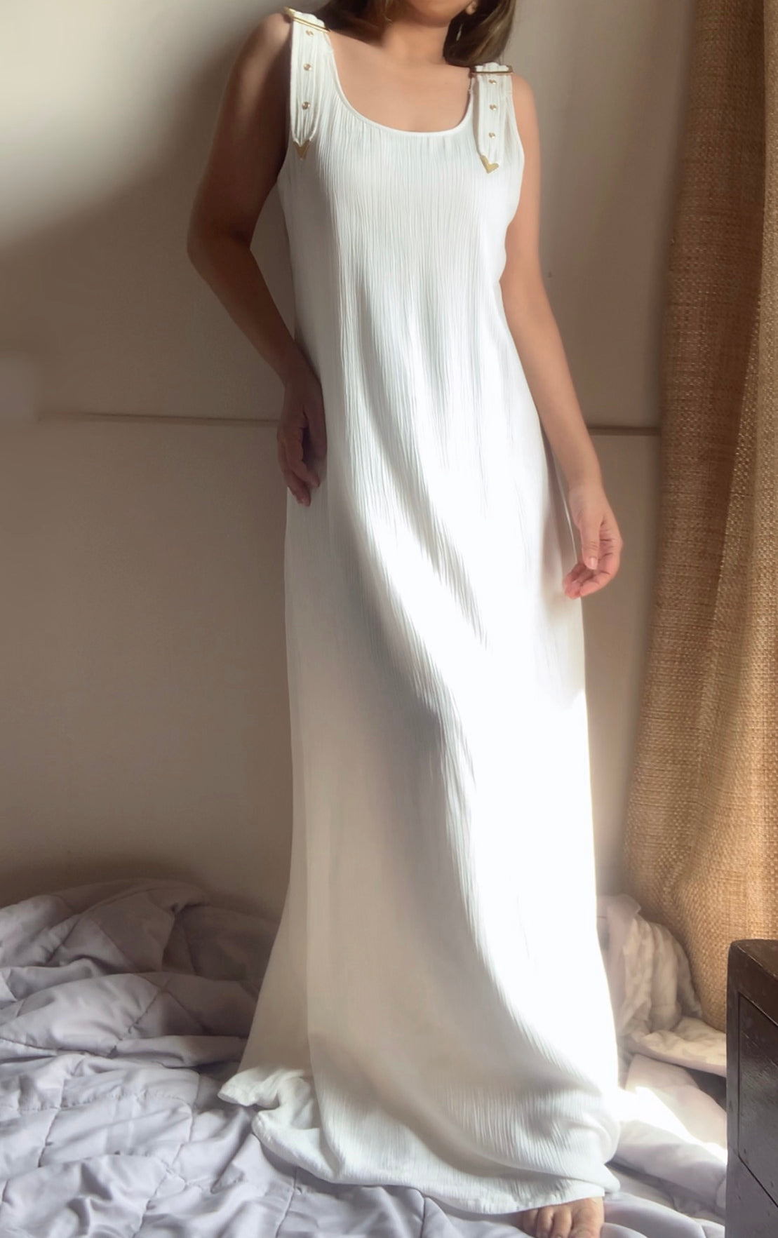 The Harlow Maxi : White