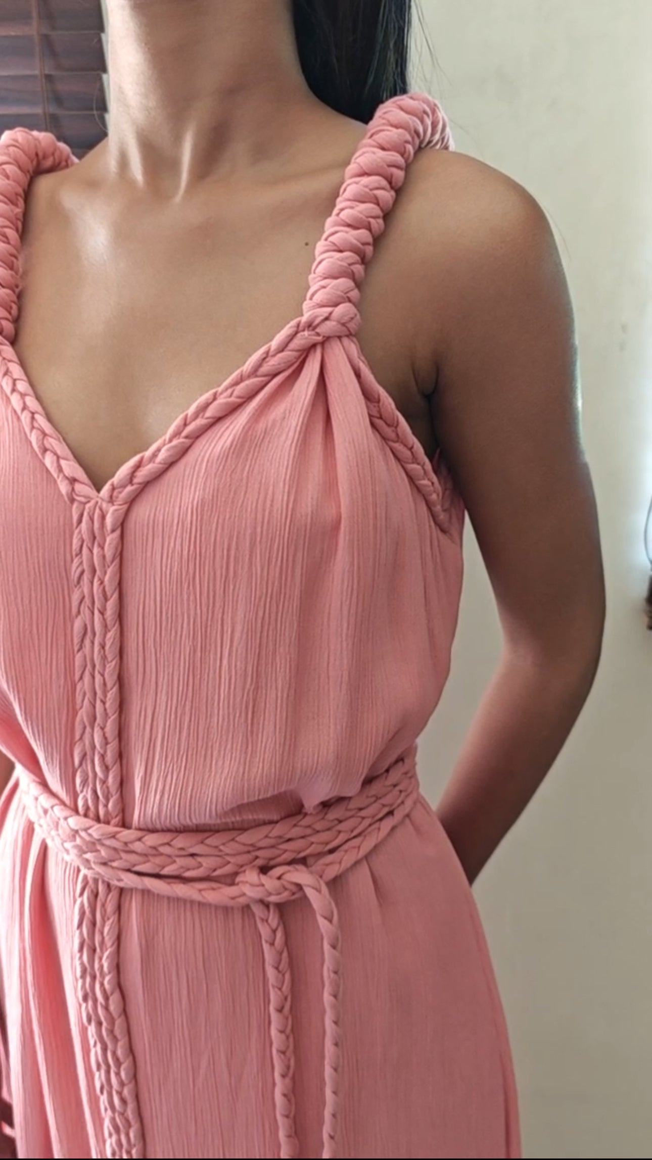 The Solara Maxi : Salmon Pink