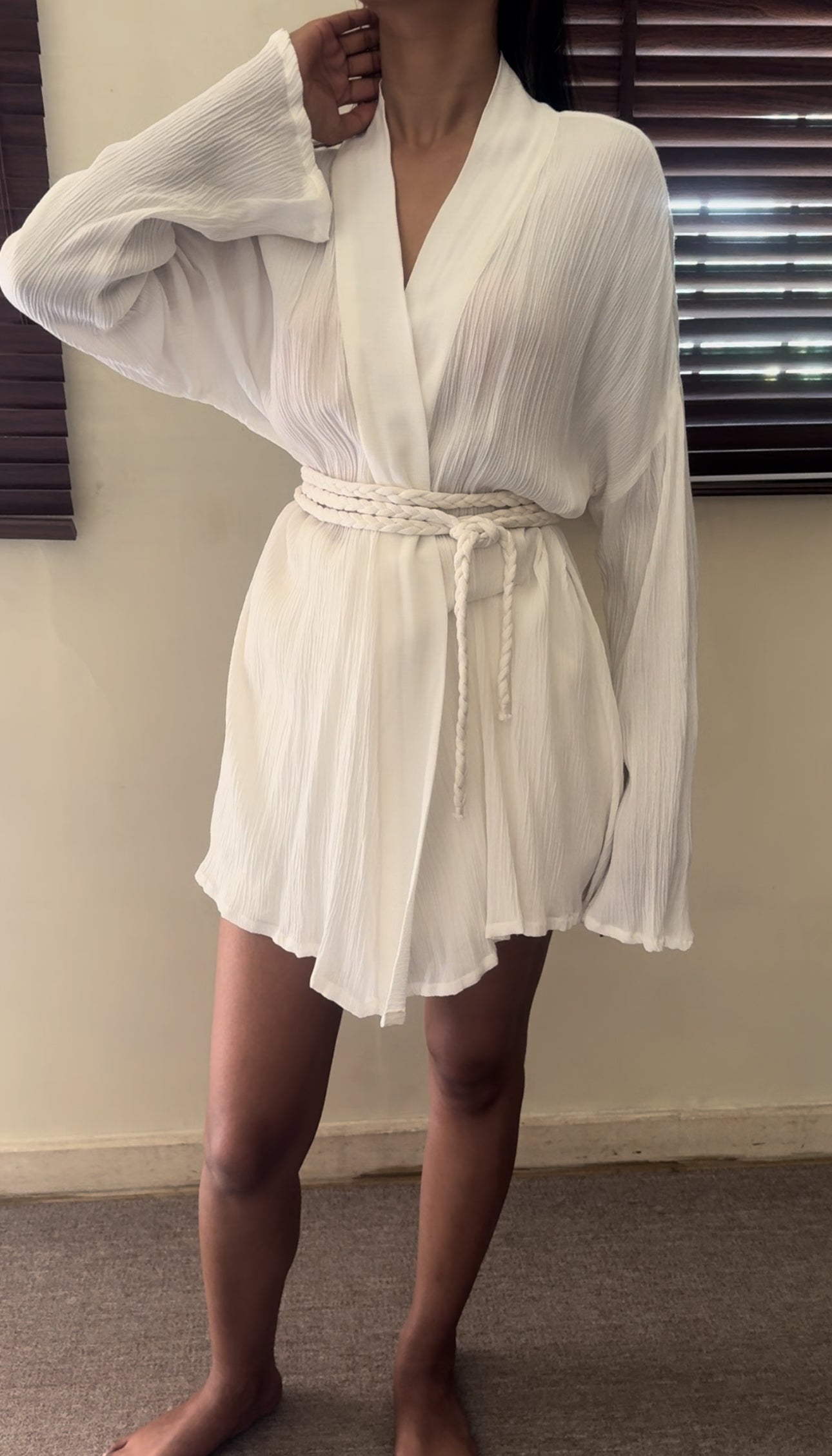 The Amber ( Braided ) : White