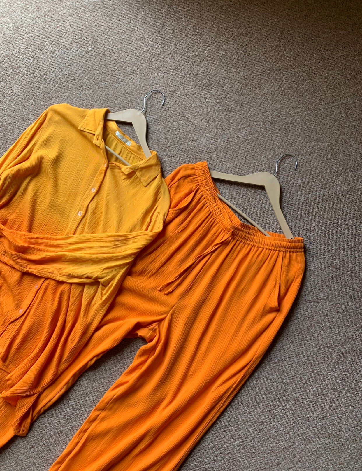 The Sand Set : Yellow And Orange Ombré