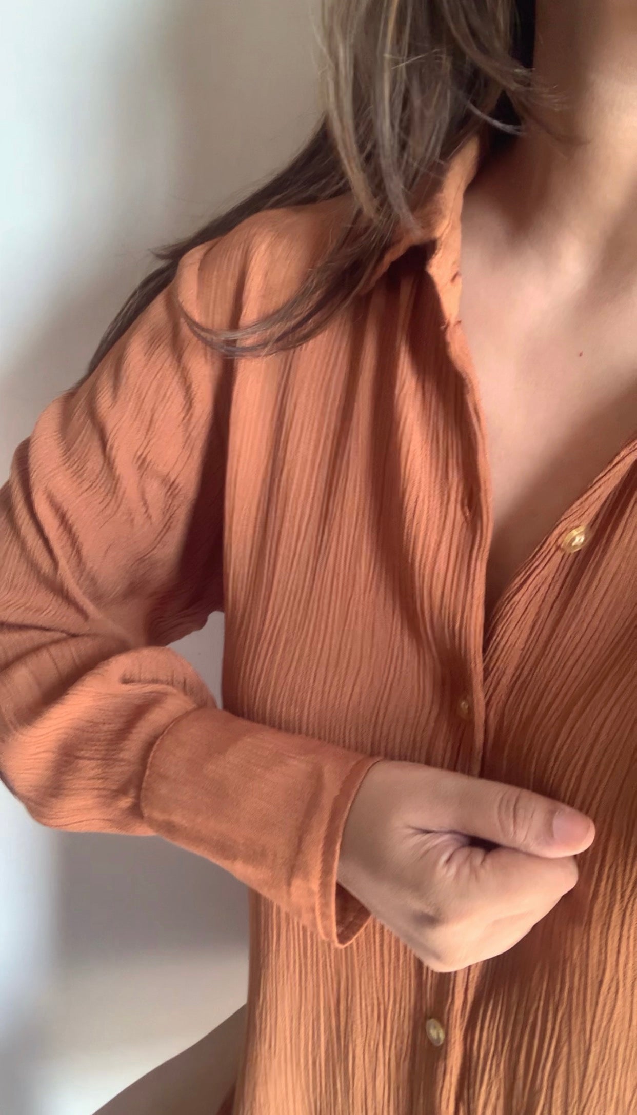 The Dunes Shirt : Amber Honey