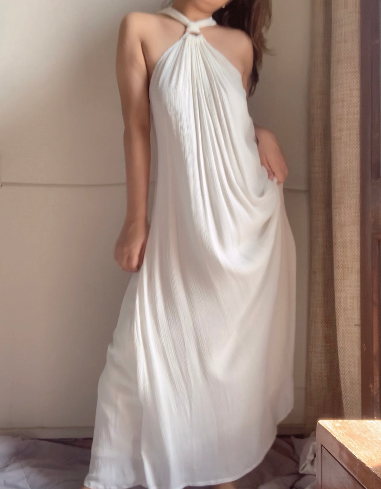 The Aurele Maxi : White
