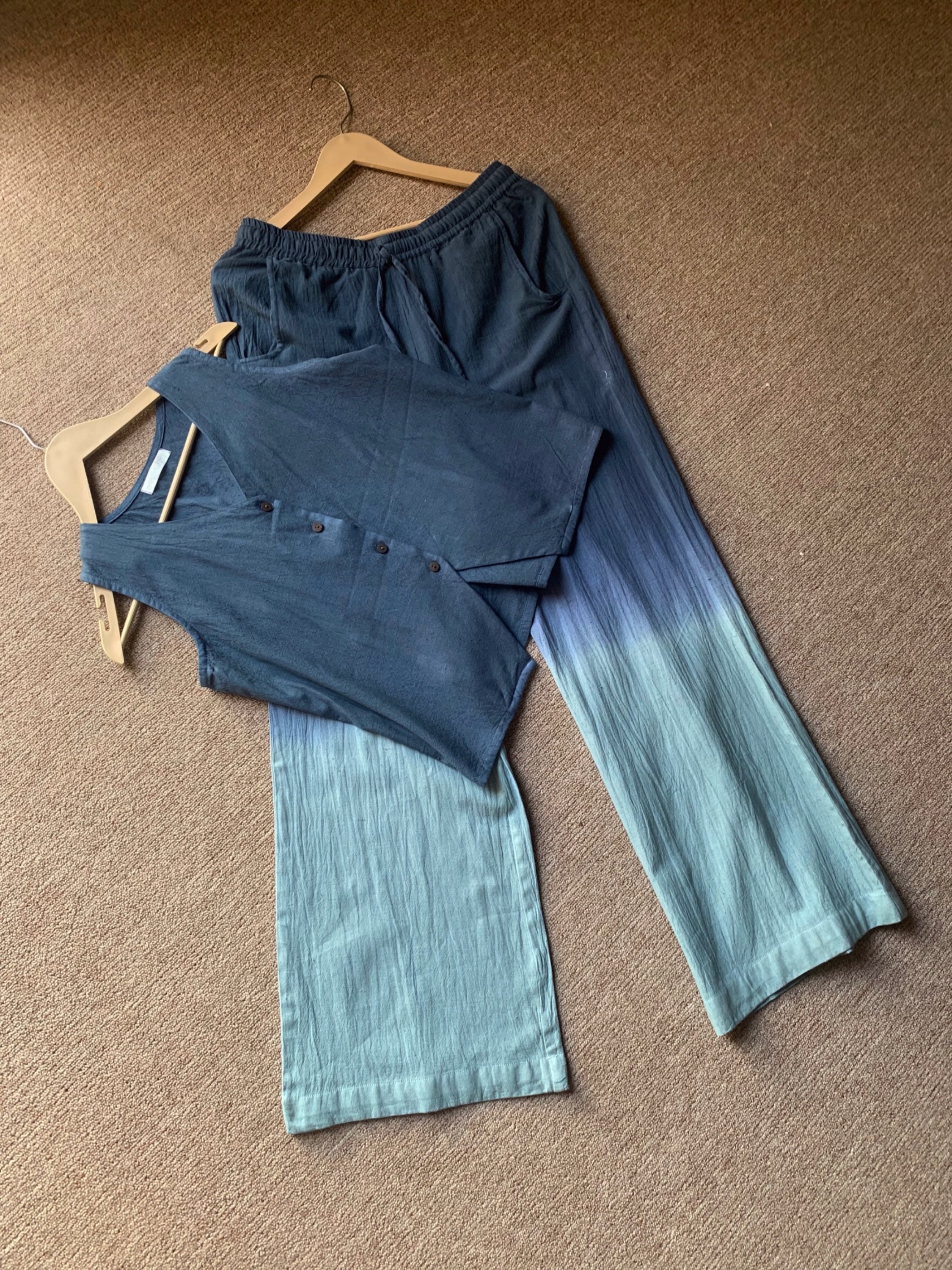 The Juno Set : Dark Blue And Sky Blue Ombré