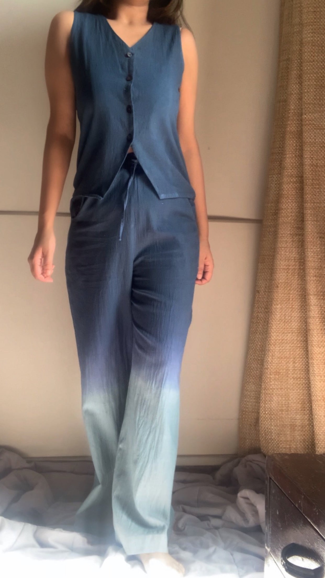 The Juno Set : Dark Blue And Sky Blue Ombré