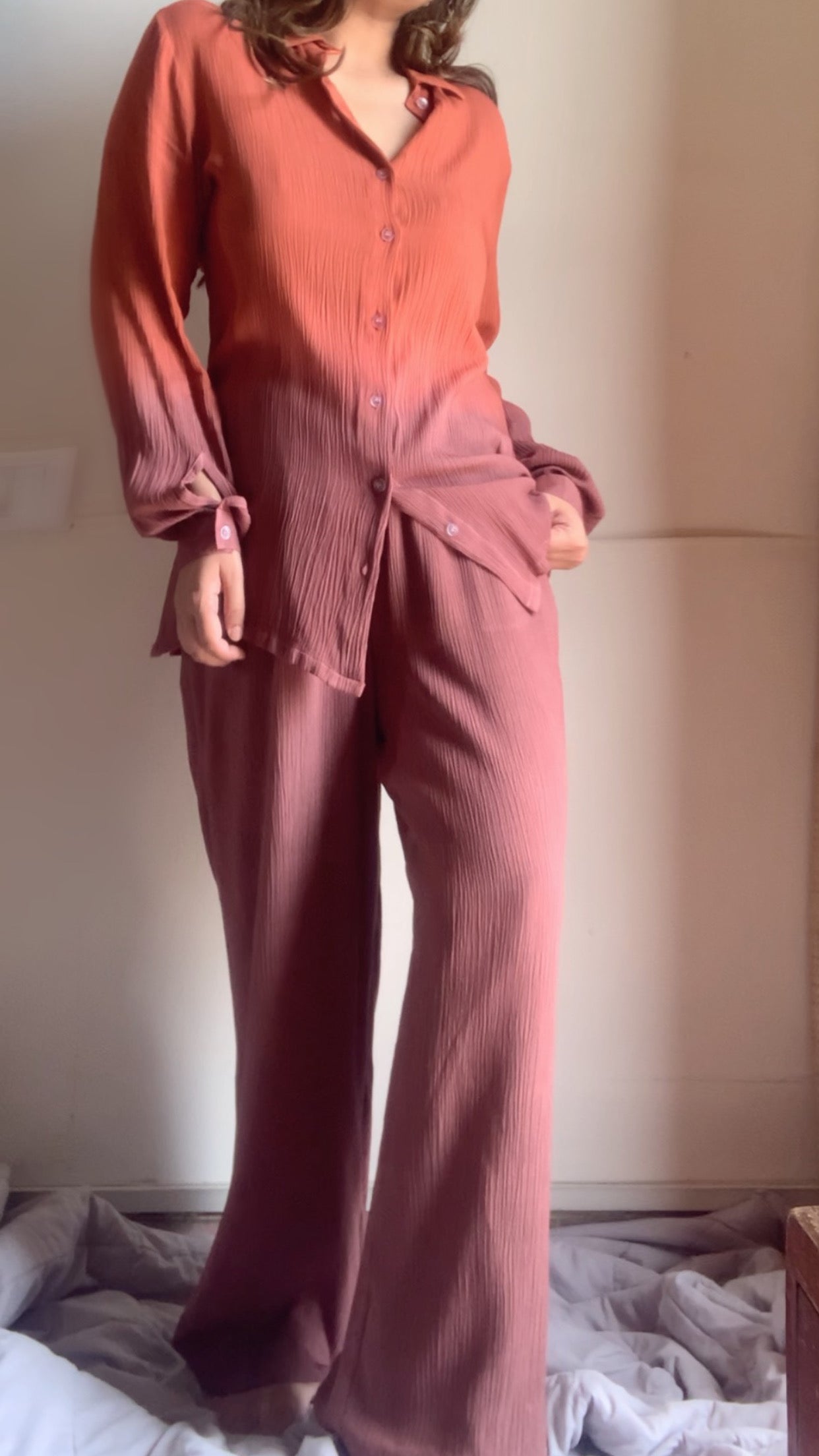 The Sand Set : Orange And Brown Ombré