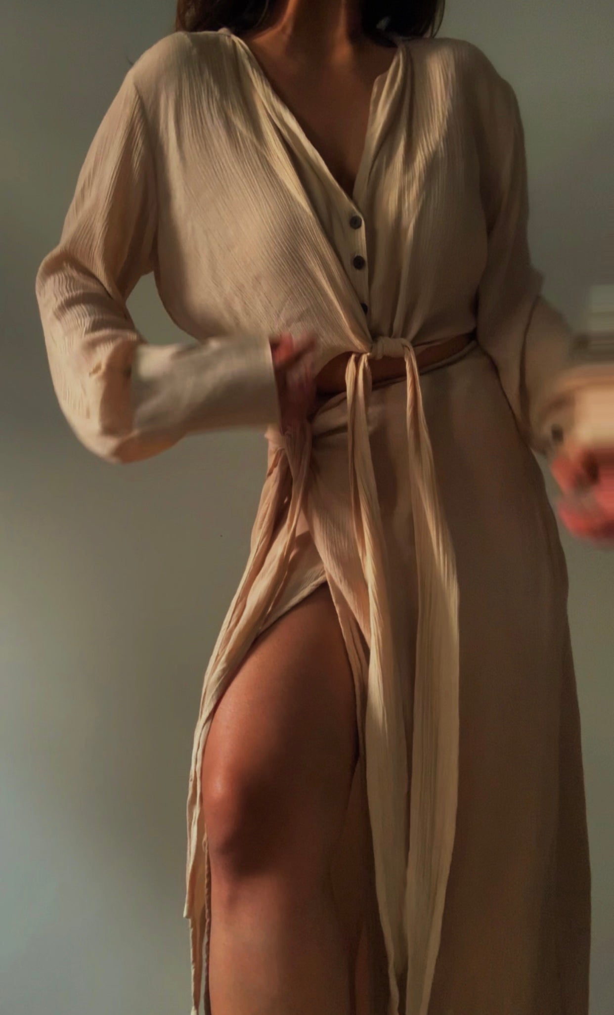 The Palm Days Set : Beige