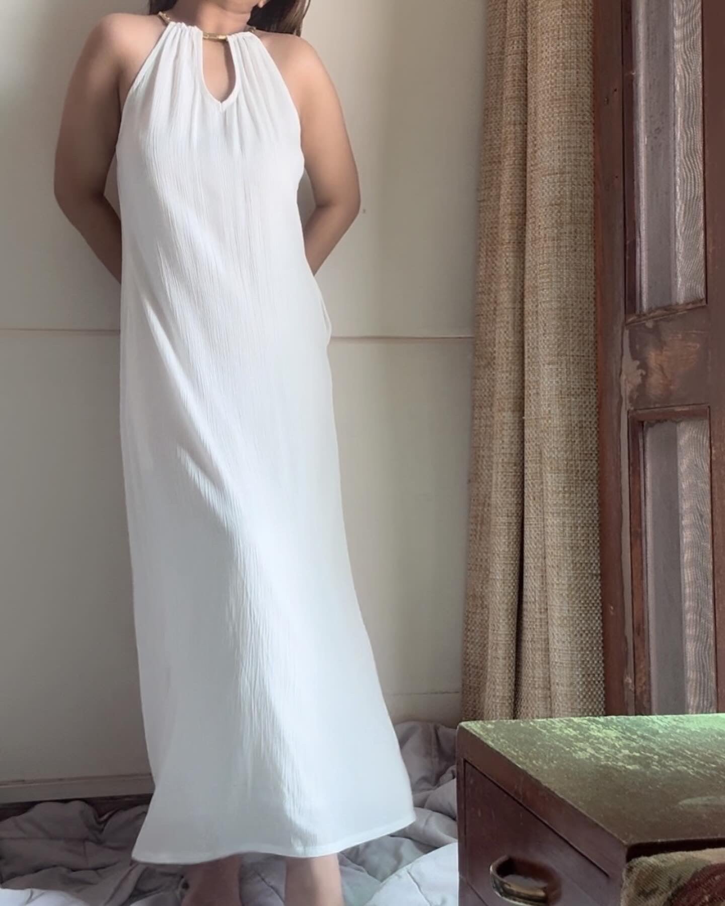 The Irene Maxi : White