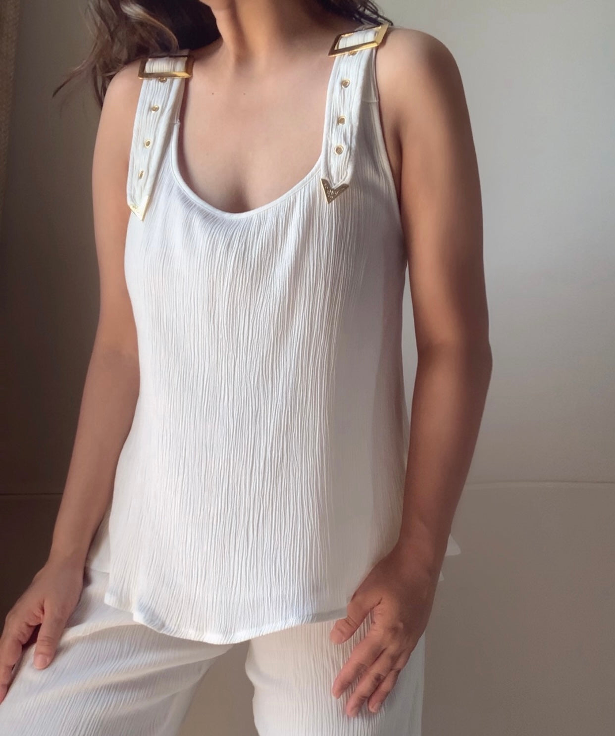 The Harlow Top : White