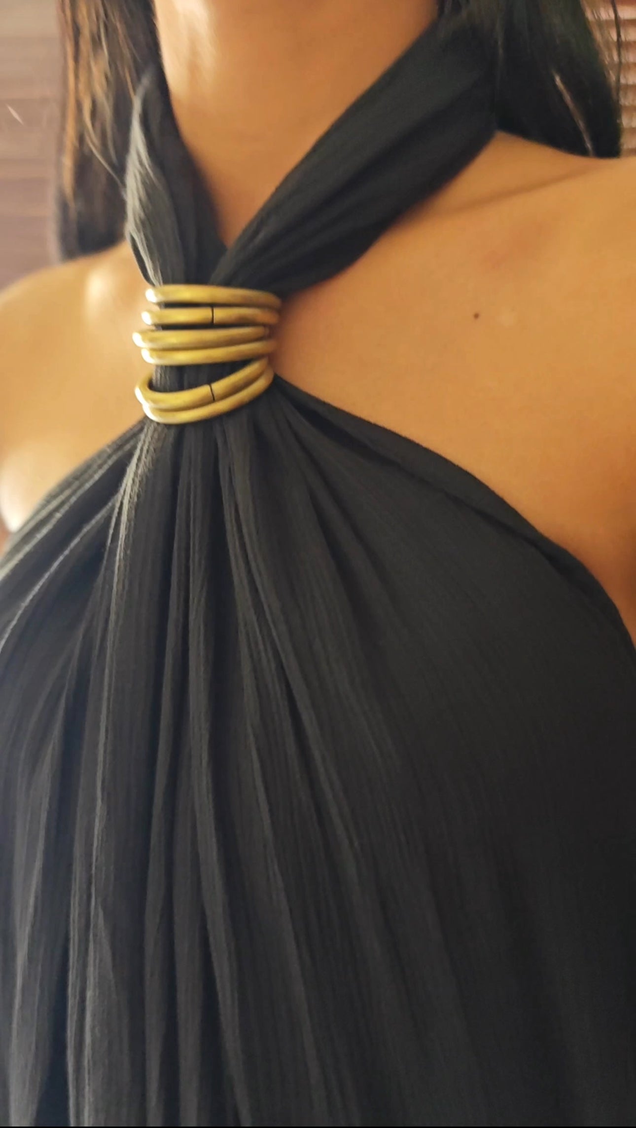 The Gloria Aurum Maxi : Black