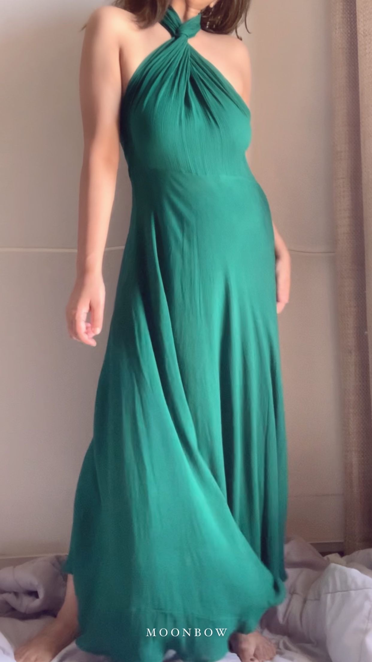 The Gloria Midi : Jade Green