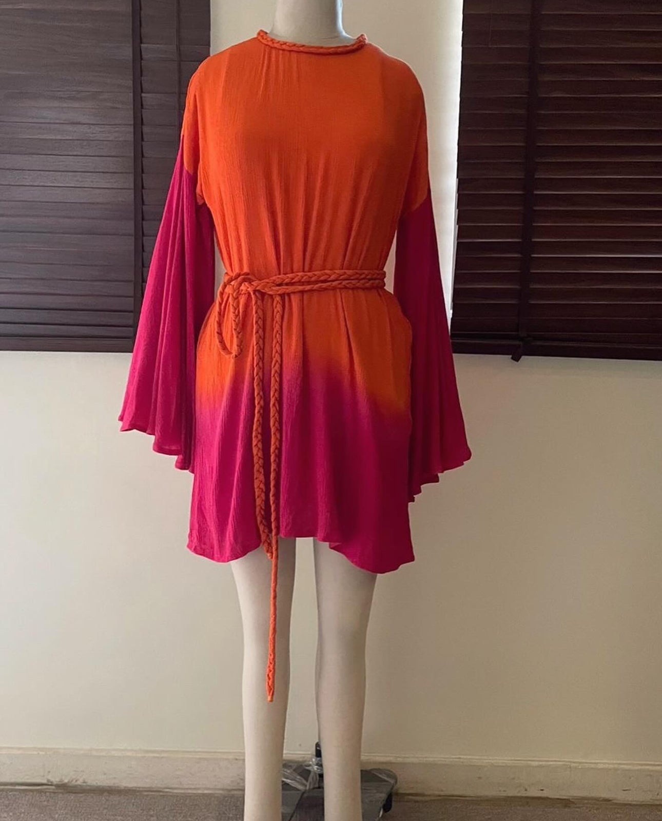 The Freya : Pink And Orage Ombré