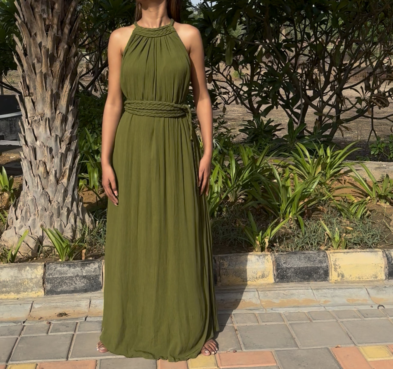 The Astrid Maxi : Olive