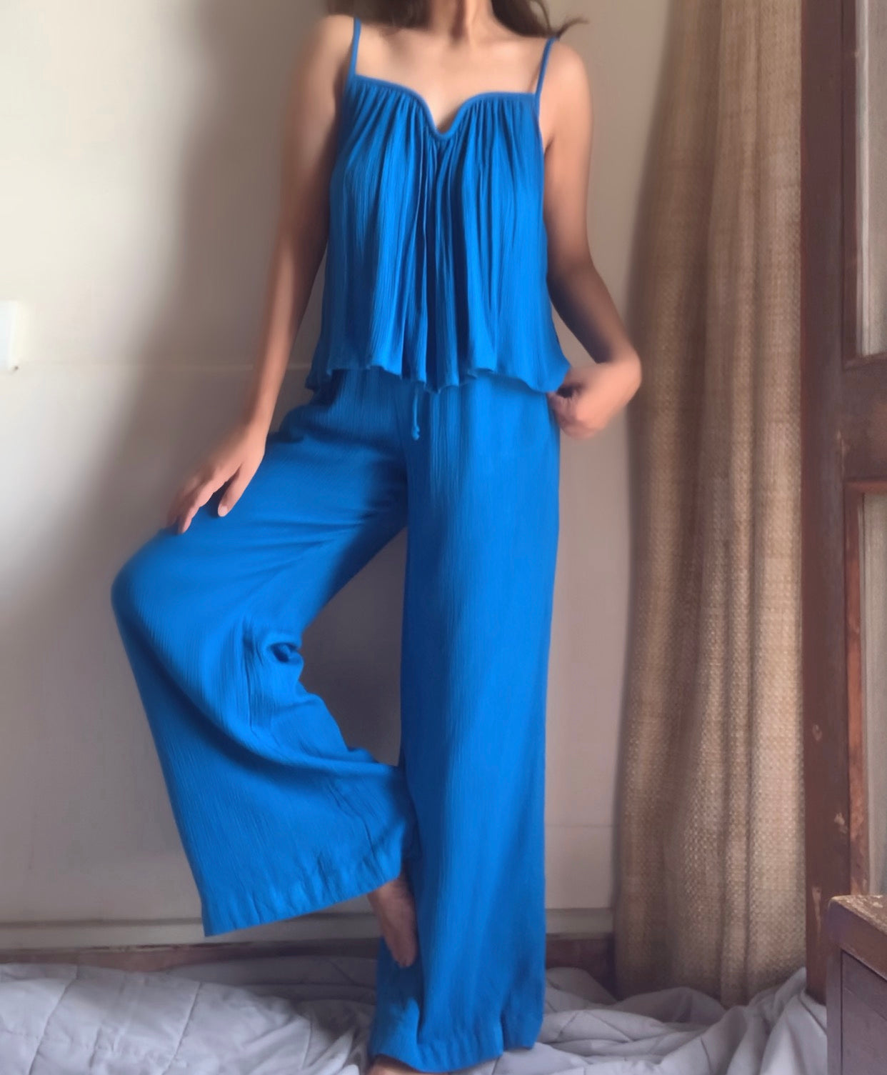 The Scallop Set : Cobalt Blue