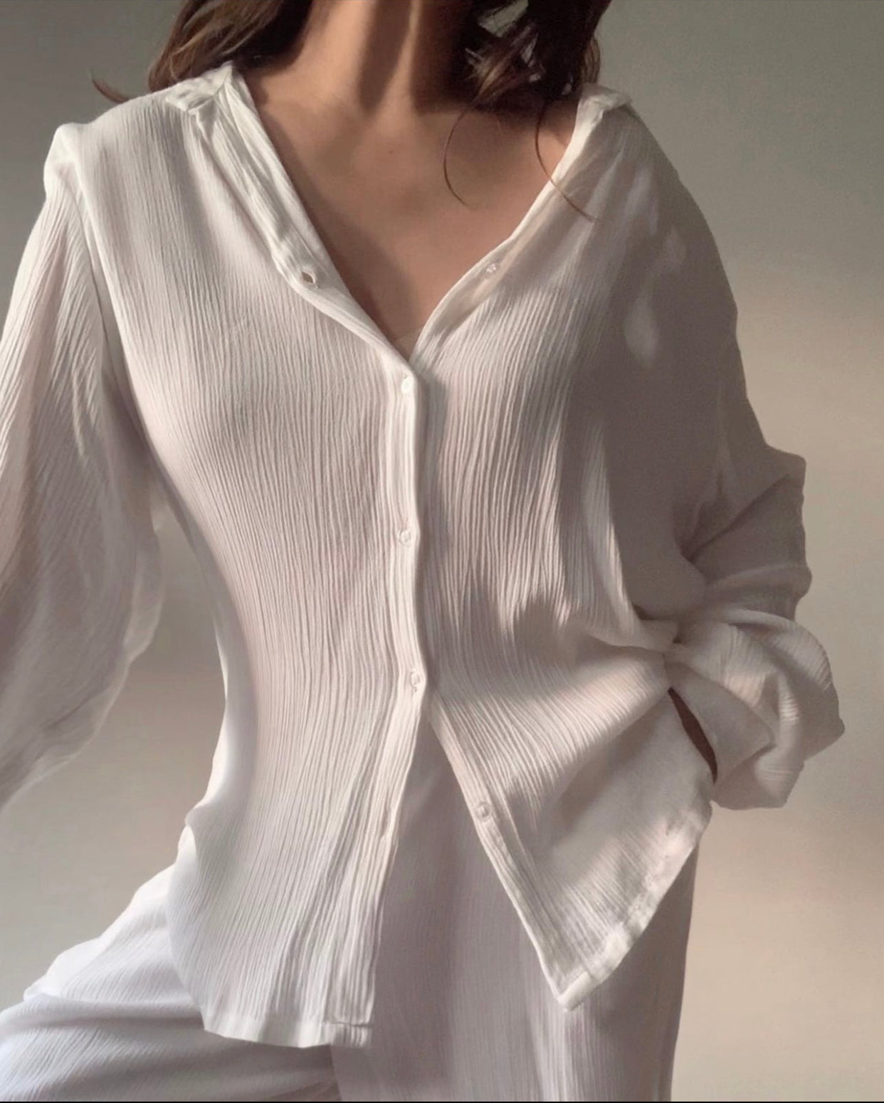 The Sand Set + The Shell Bralette : White