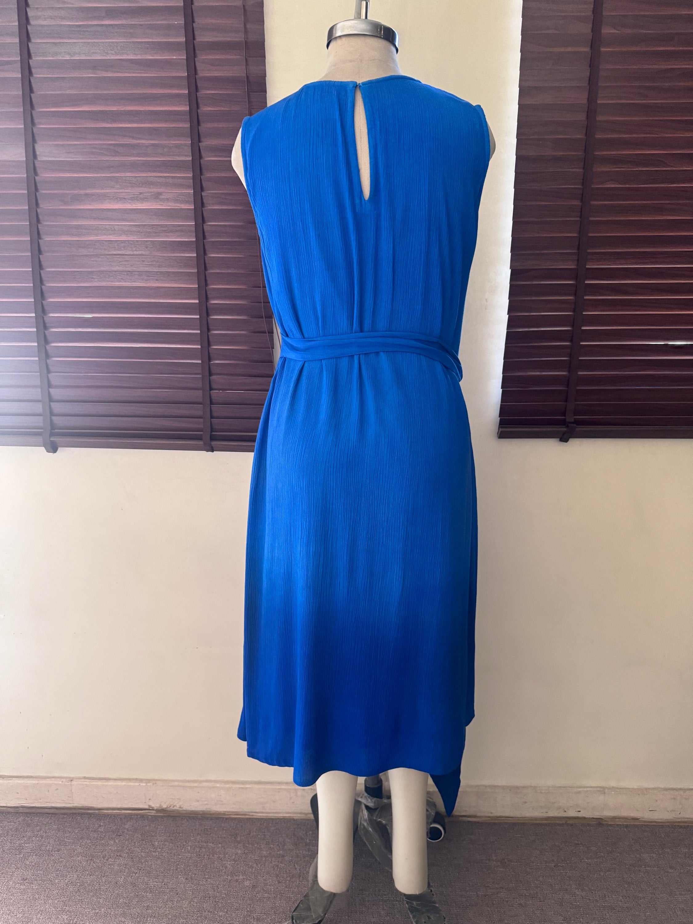 The Indigo Tide Dress : Cobalt Blue Ombre