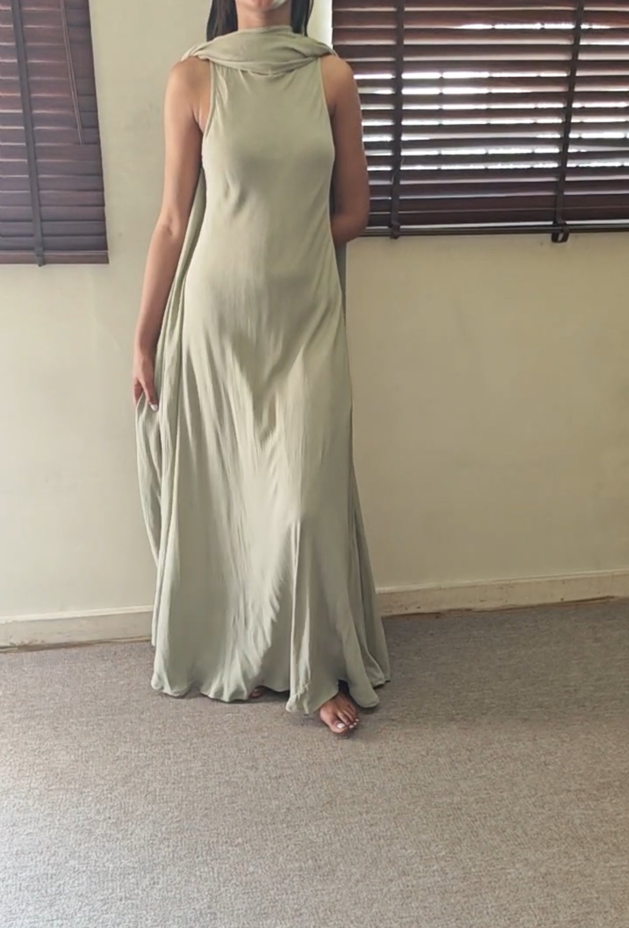 The Dune Dancer Maxi : Grey Beige
