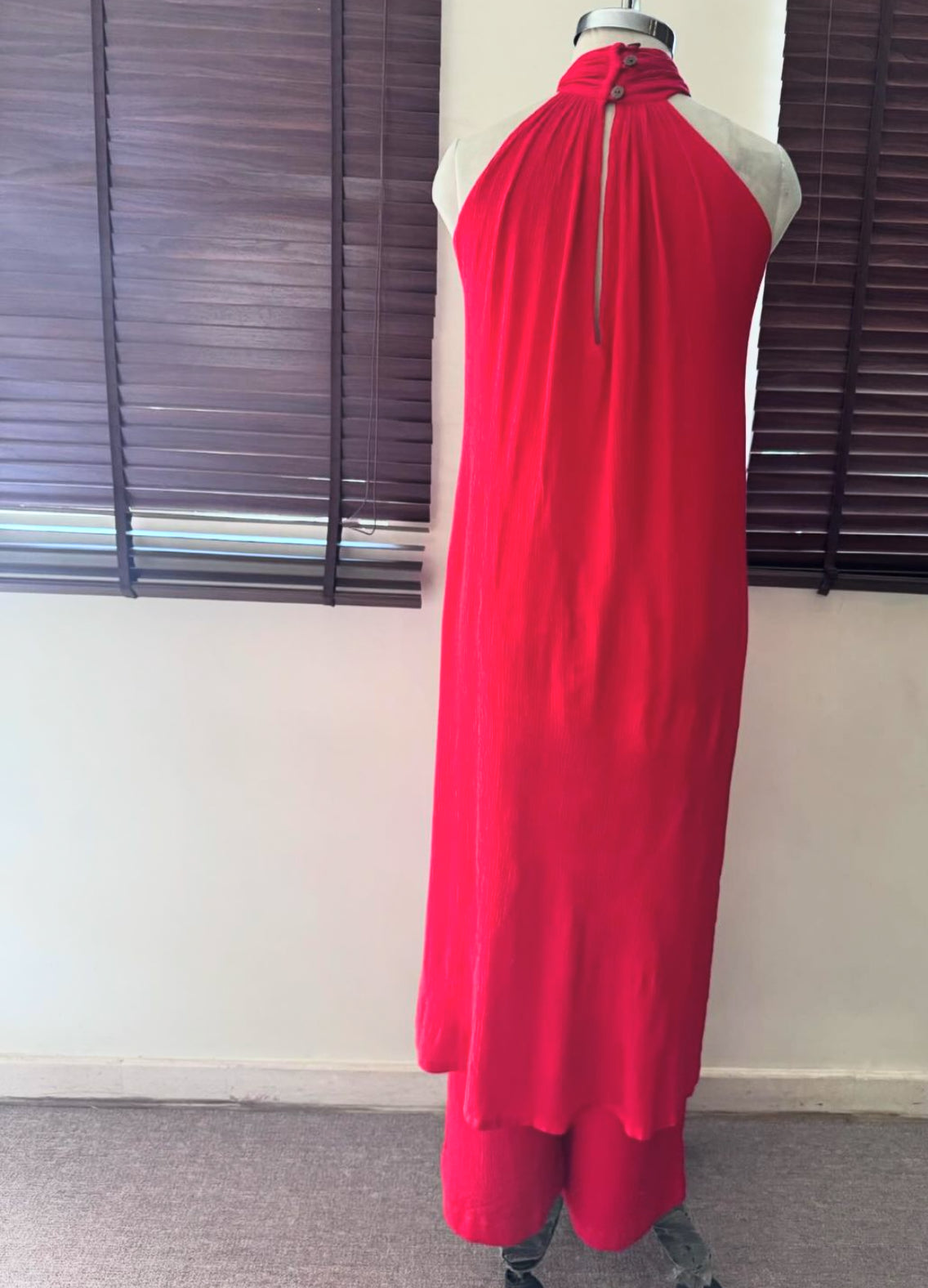 The Poseidon ( back covered ) Long Set : Red