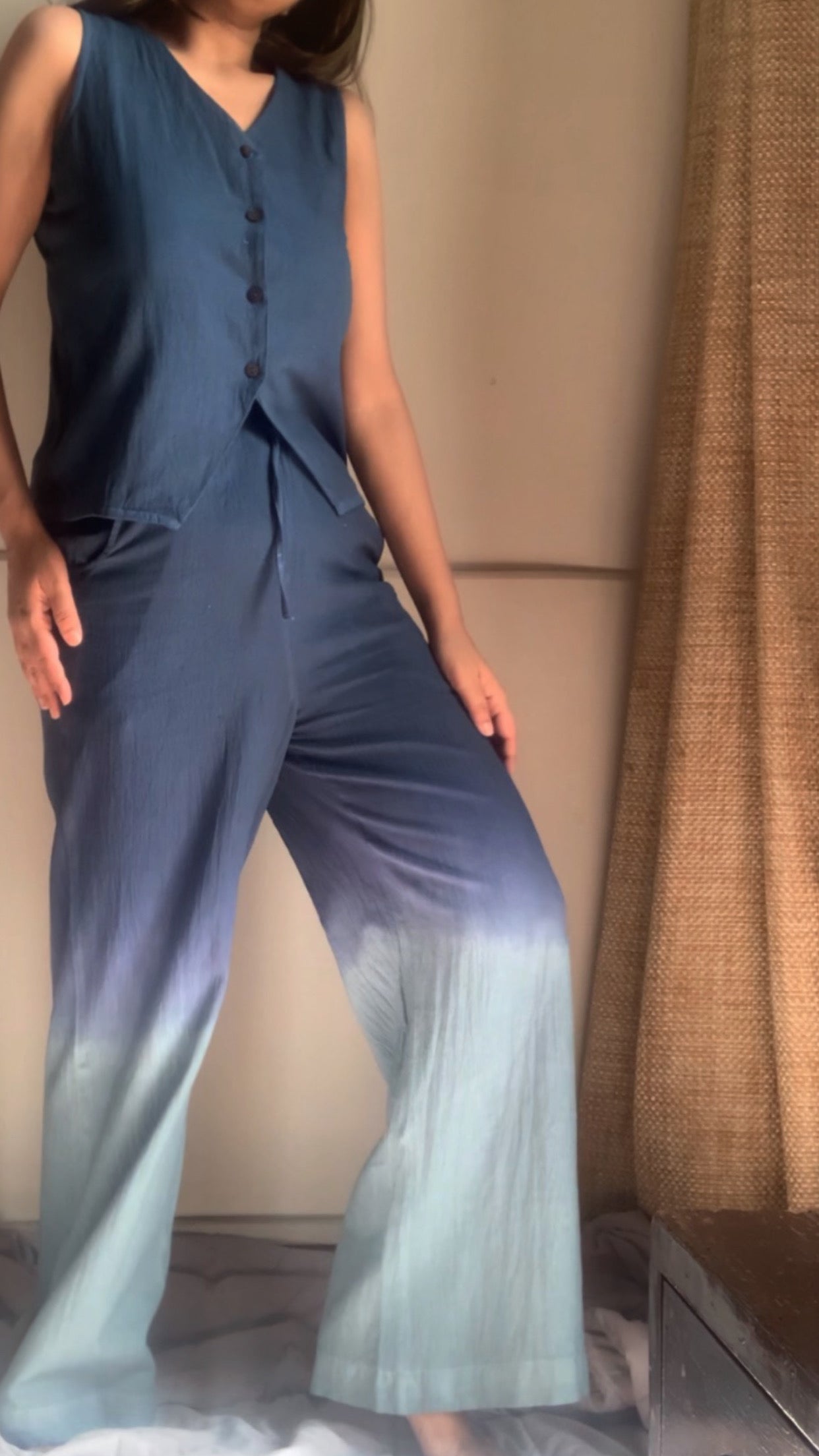 The Juno Set : Dark Blue And Sky Blue Ombré