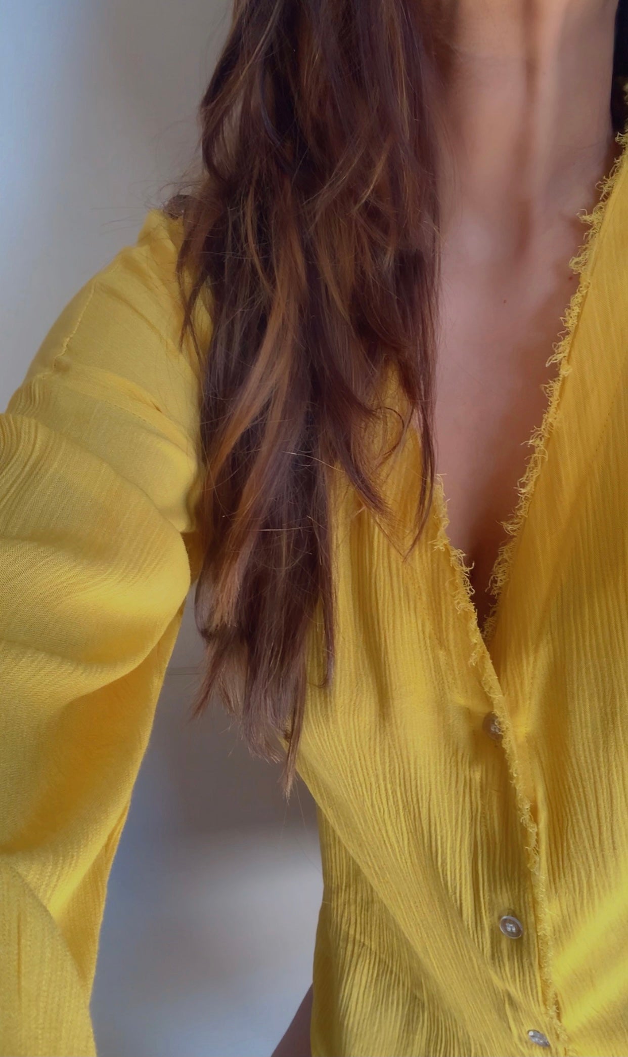 THE WAVELET SHIRT : Yellow