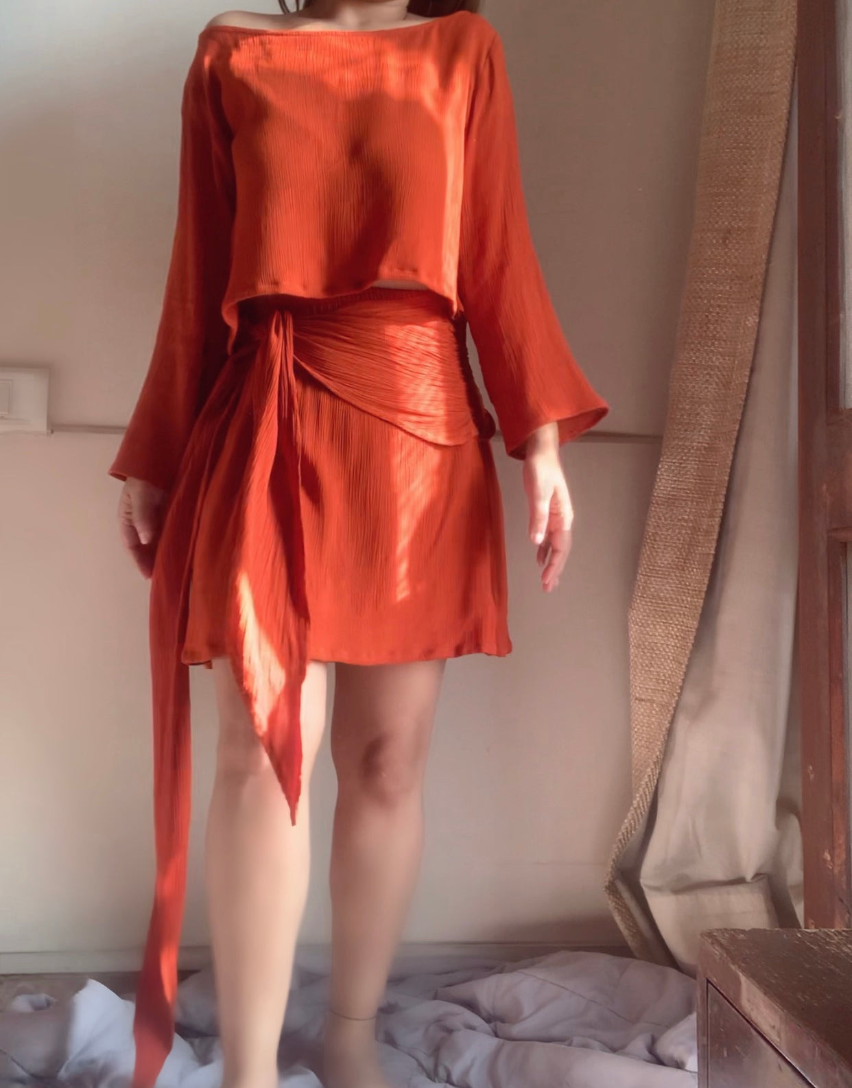 The Fading Sunset Set : Burnt Orange