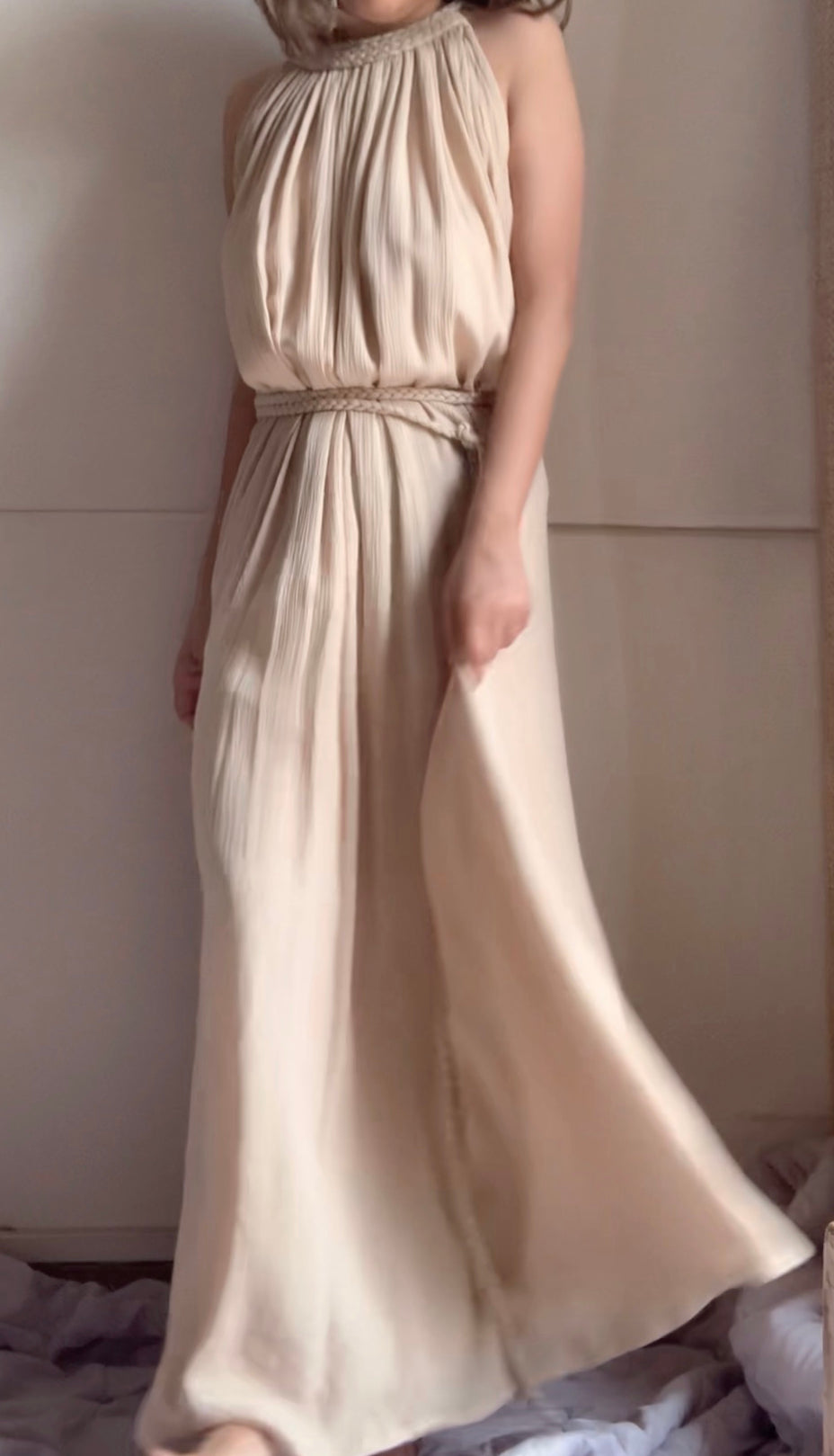 The Astrid Maxi : Beige