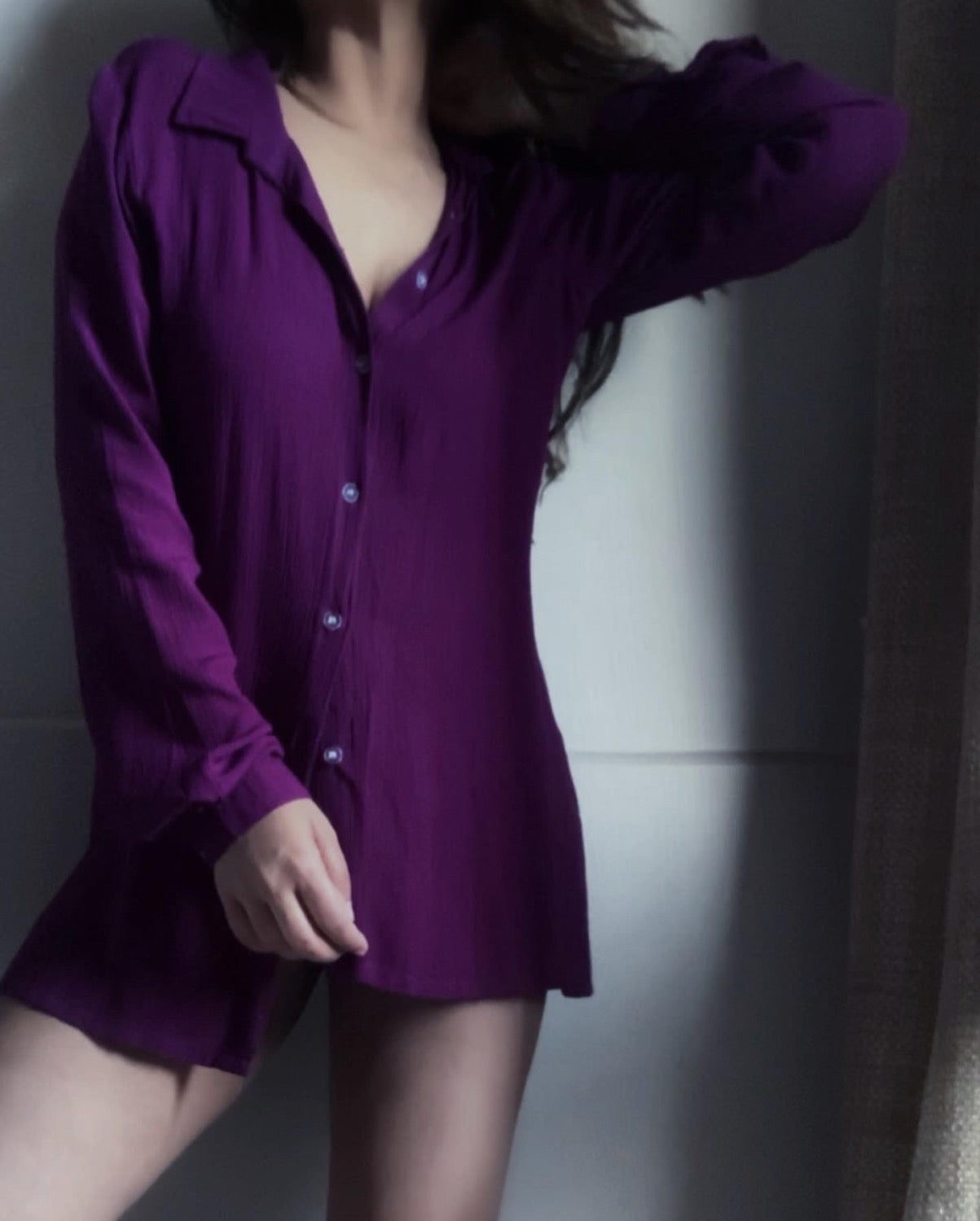 DARK PURPLE SAND SHIRT