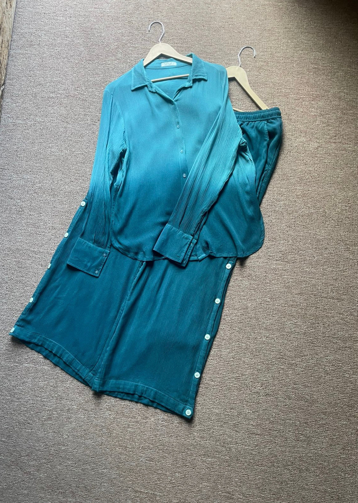 The Sand Dunes Set : Teal Ombré