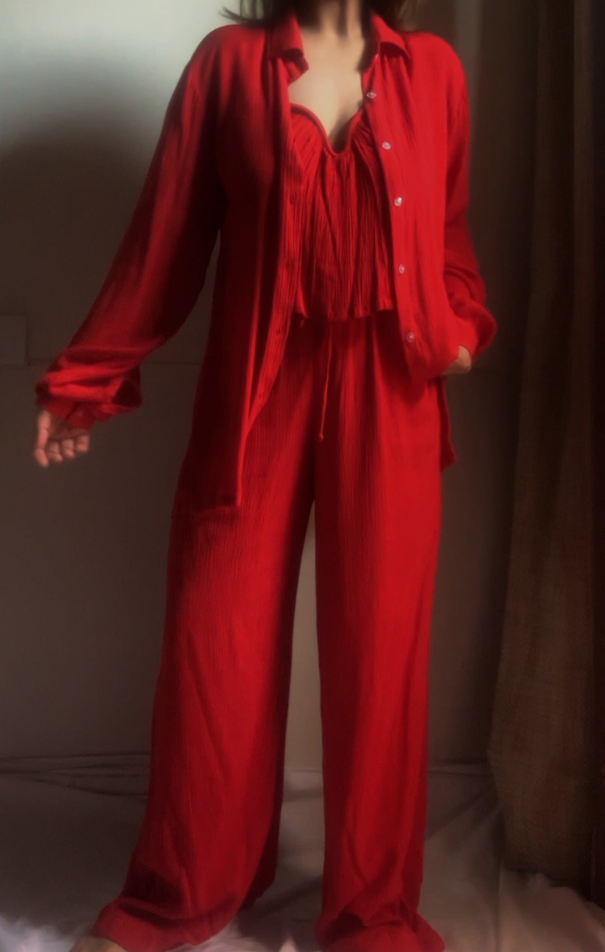 The Angel Wing Set : Red