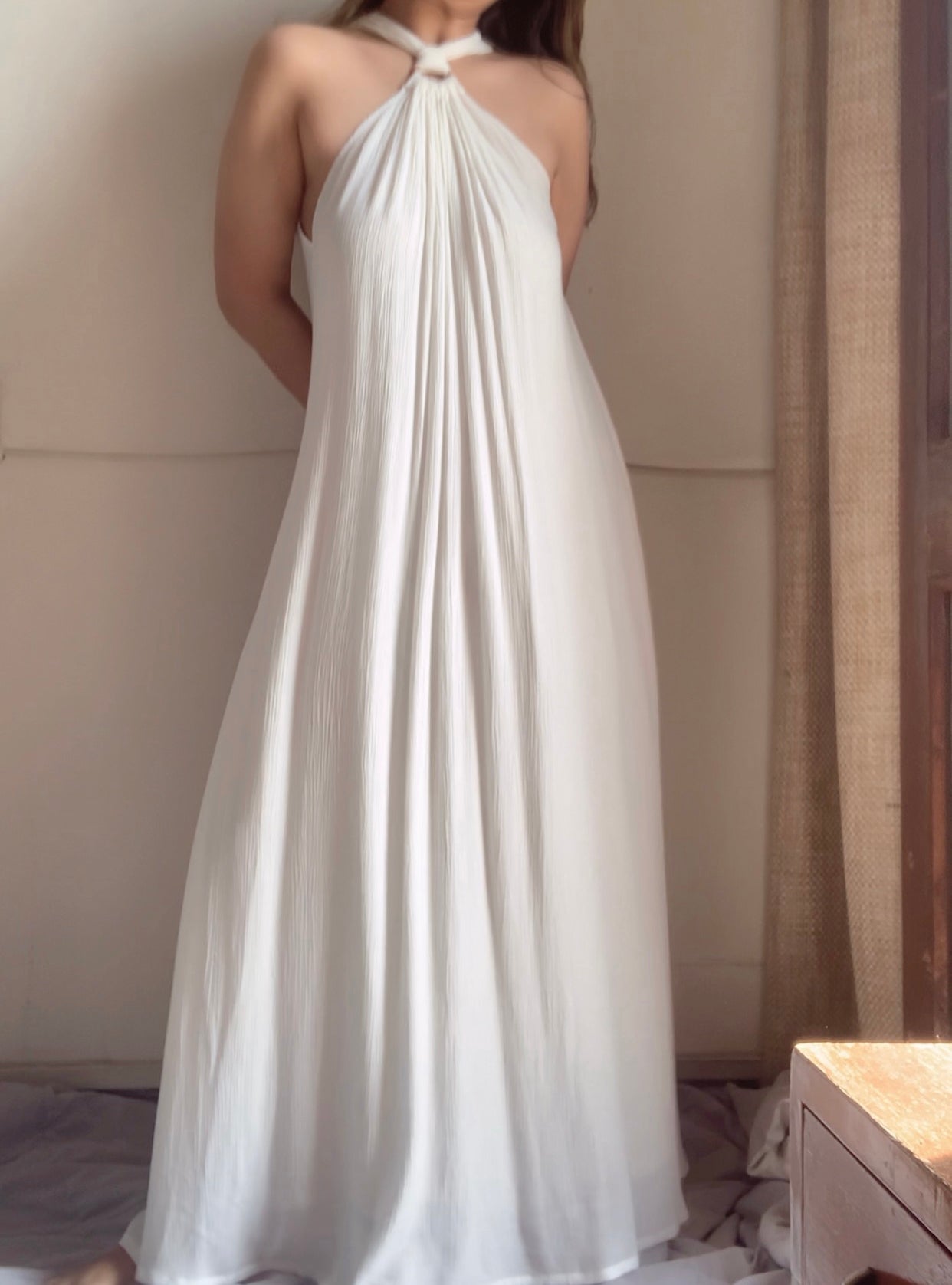 The Aurele Maxi : White