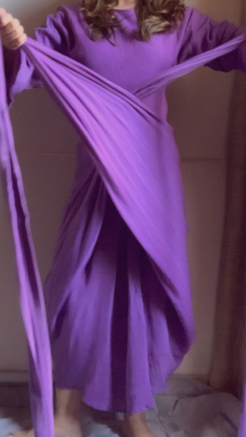The True Tulip Dress : Dark Lavender