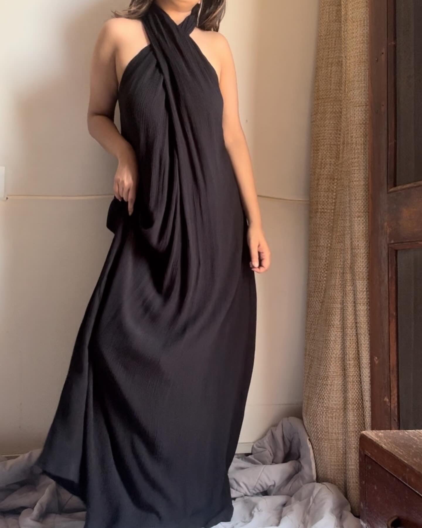 The Poseidon Maxi : Black