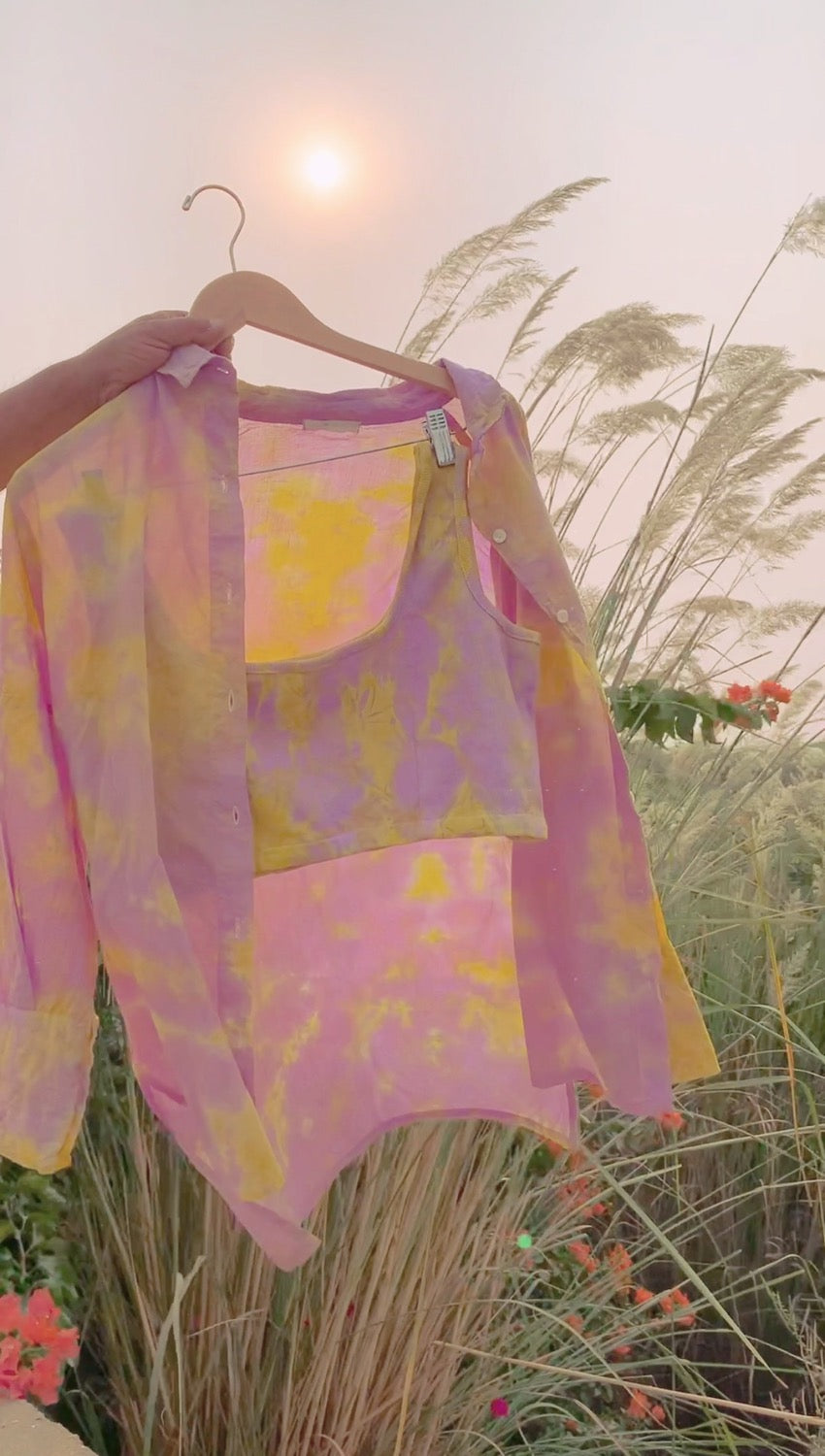 ASTER SHIRT WITH BRALETTE