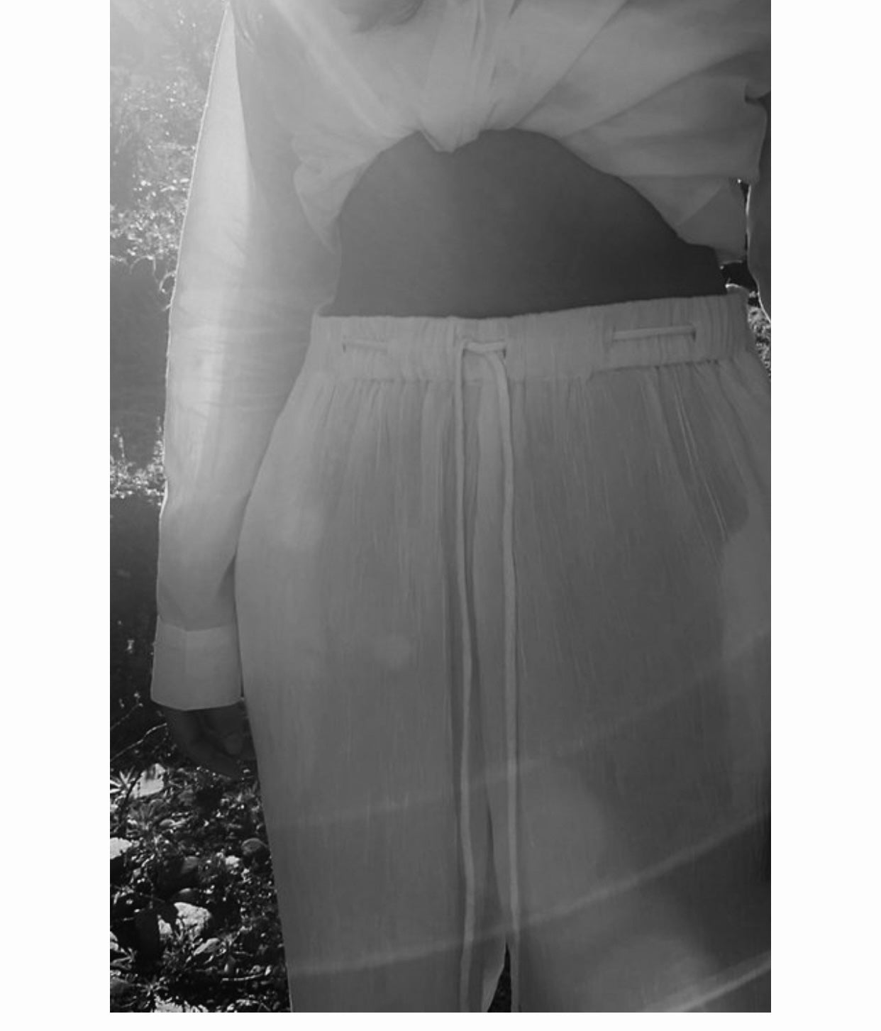 THE BANDED TULIP PANTS : Custom