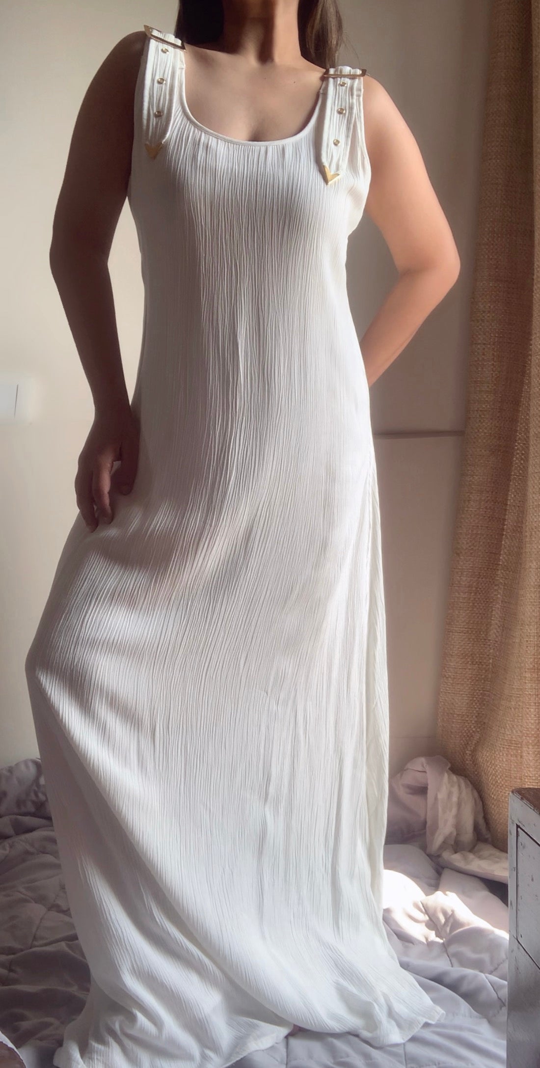The Harlow Maxi : White