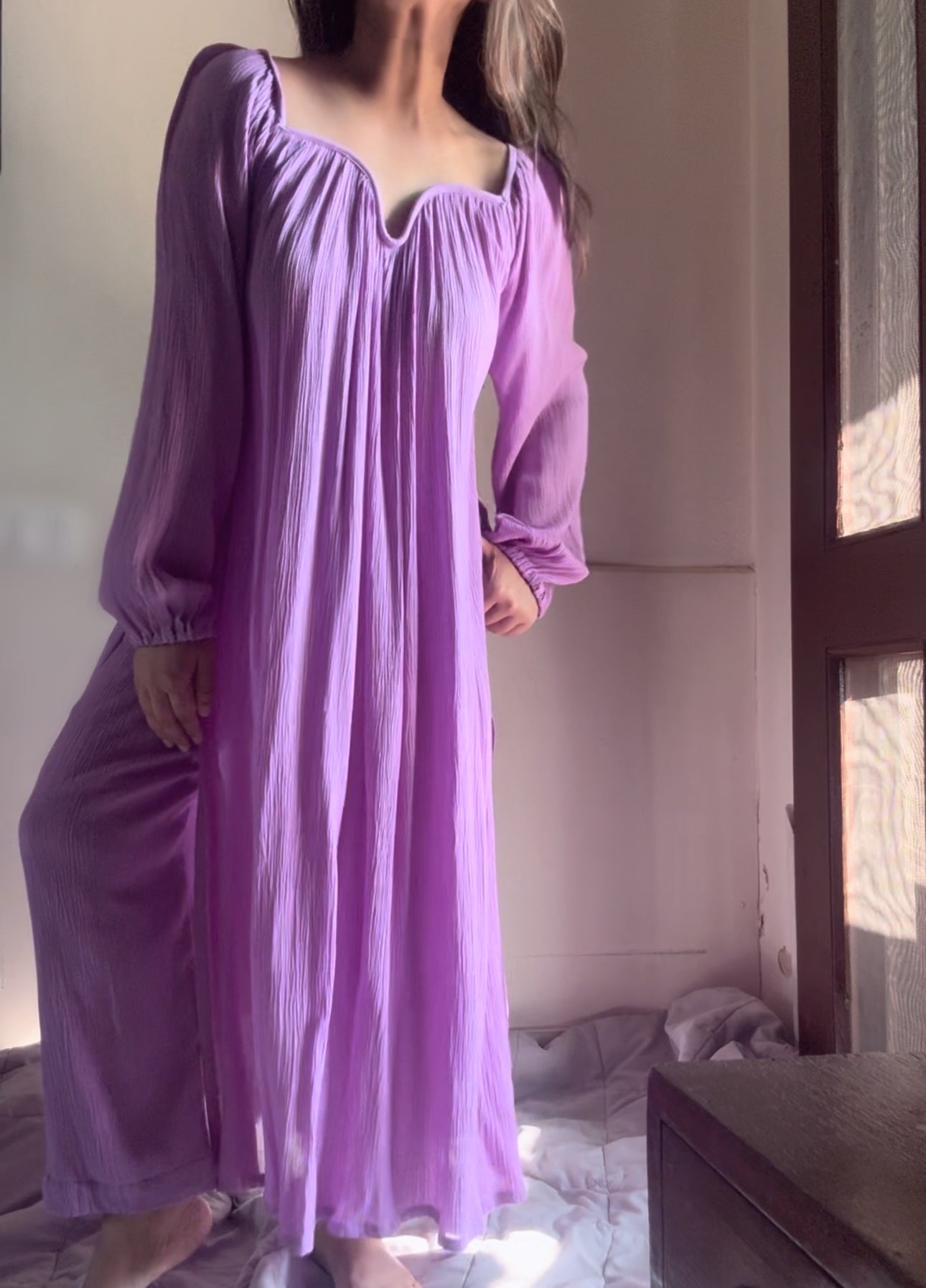 The Valentina Kurta Set : Lavender