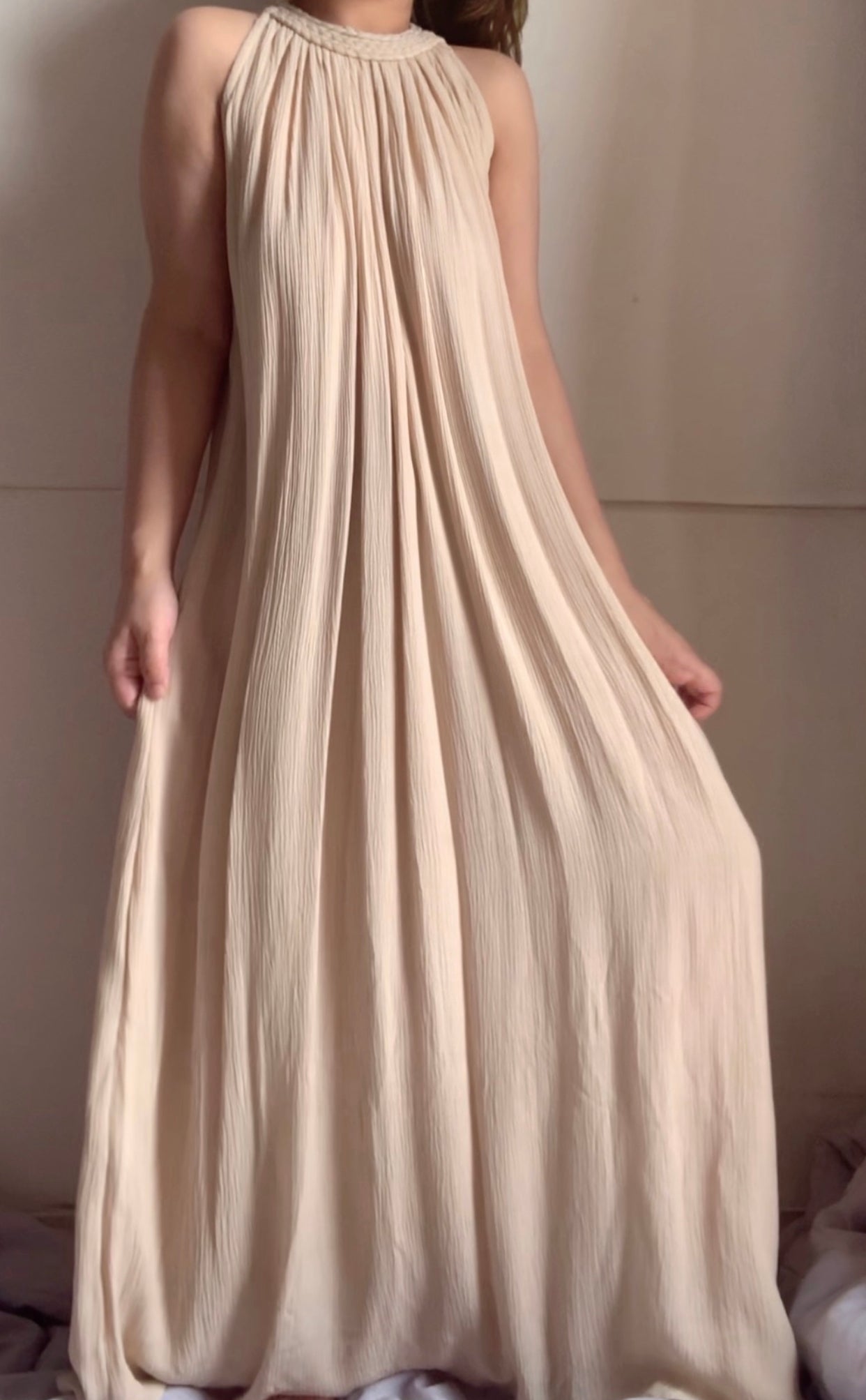 The Astrid Maxi : Beige