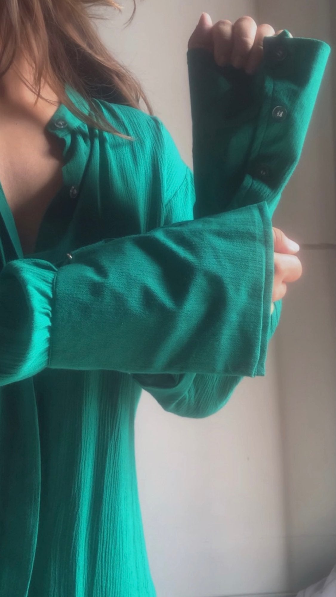 THE SEABED SHIRT : Paris Green